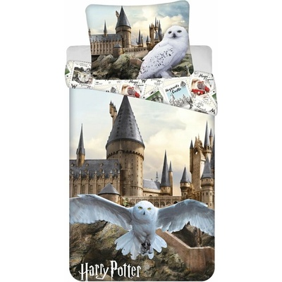 Jerry Fabrics obliečky Harry Potter Hedwig 02 140x200 70x90