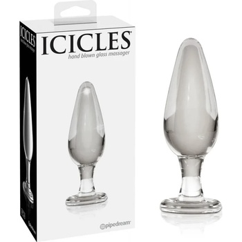 Image 1 of Анален плъг от стъкло, изискан, 11, 4см. - Icicles №26 (PIPE292600)