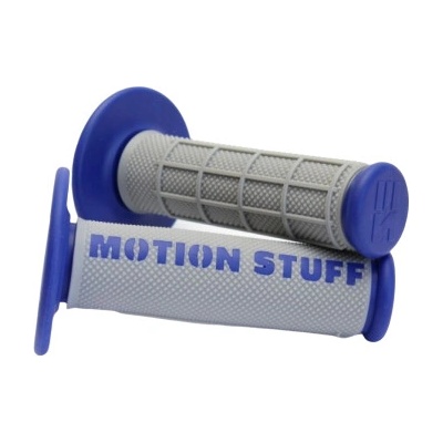 Motokrosové rukojeti supersoft MOTION STUFF STF-201-2223 Šedo/modré
