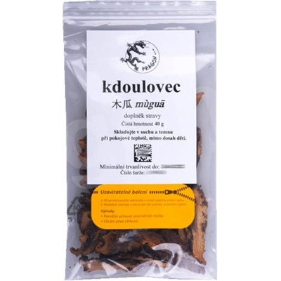 PRAGON Kdoulovec mugua Chaenomelis fructus plod 40 g