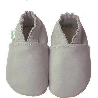 Hopi Hop Kožené capáčky barefoot šedé – Zboží Mobilmania