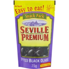 Seville Premium Černé olivy bez pecky 75g