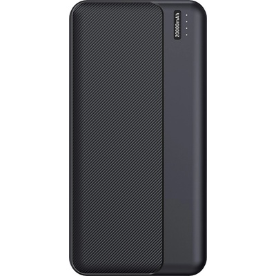 Diva Портативна батерия Diva - PB-204B, 20000 mAh, черна (25124)