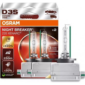 OSRAM D3S Xenarc Night Breaker Laser 35W XN2 (220%) 66340XN2-2HB