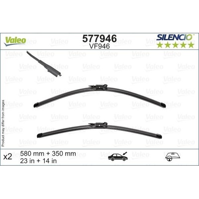 Valeo Silencio Flat Blade set 580+350 mm VA 577946