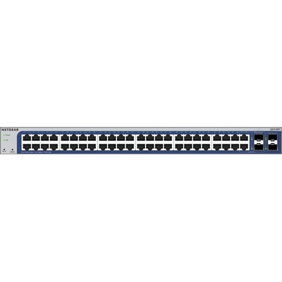GS748T V6 Switch L3 Lite Smart 48 x 10 100 1000 2 x Gigabit SFP 2 x Kombi Gigabit SFP Desktop an Rack montierbar (GS748T-600EUS)