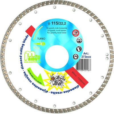 Mamut Kotúč diamantový 230 x 22,23 mm 277eco