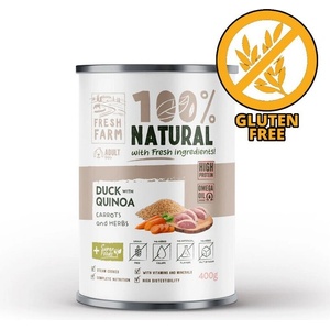 Fresh Farm Coarse Pate Duck & Quinoa Консерва за кучета с патешко и киноа