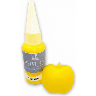 Barvící inkoust do pryskyřice 20 ml yellow