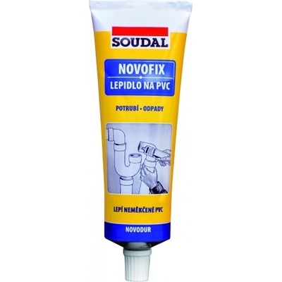 SOUDAL Novofix lepidlo na PVC 130g transparentné