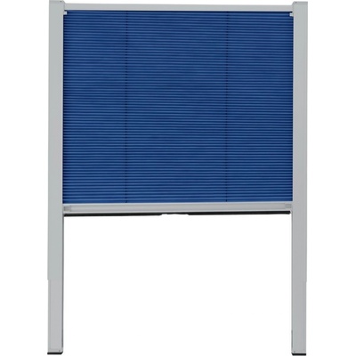 Livarno Home Termoizolační roleta pro střešní okna Velux, 97,4 x 75–118 cm modrá
