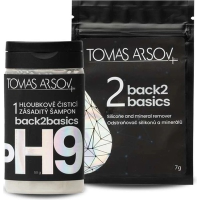 Tomas Arsov BACK2BASICS šampón 50 g+ odstranovač silikonů a minerálu 5 g dárková sada – Hledejceny.cz