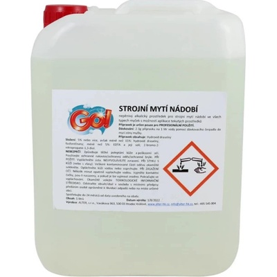 GO! strojové umývanie riadu 5 l