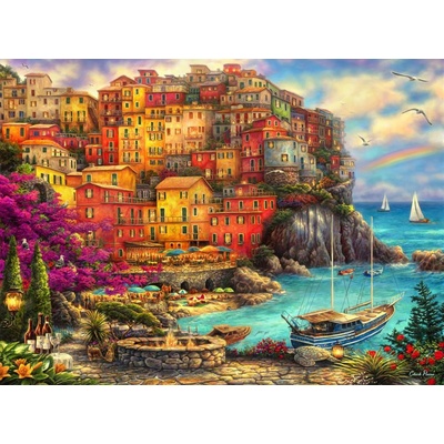 Grafika Pinson A Beautiful Day at Cinque Terre 2000 dielov