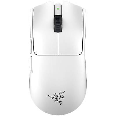 Viper V3 Pro - White, Gaming mouse, HyperSpeed Wireless, Focus Pro 35K Optical Sensor Gen-2, 35K DPI, Optical Mouse Switches Gen-3, 90-million C (RZ01-05120200-R3G1)