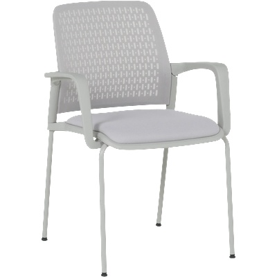 Bittel Посетителски стол Carmen 1138 G - светлосив (3520901_1)