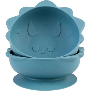 Melii Силиконови купички с вакуум Melii Luxe - Dino, 2 броя (ML40200)