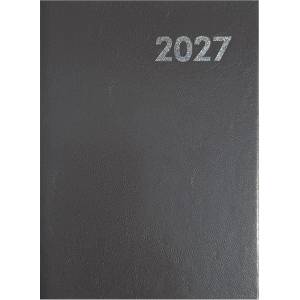 ALISCA Дневник за срокове alisca a/5, ежедневен, с бели страници, сив, 2027 (260601/sz)
