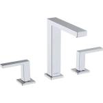 Hansgrohe Tecturis E - Смесител за умивалник с изпускателен клапан Push-Open, монтаж с 3 отвора, EcoSmart, хром 73030000 (73030000)