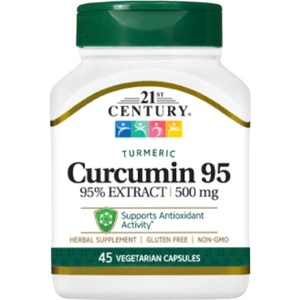 21st Century Curcumin 95 500 mg [45 капсули]