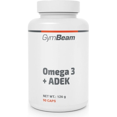 GymBeam Omega 3 + ADEK 90 kapsúl