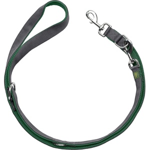HUNTER Повод за куче Hunter Verstellbare Führleine Maldon Dog leash - Dunkelgrün / Grau - размер Länge max. 200 cm (057-0384-0312)