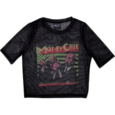 Mötley Crüe Generation Swine Black L Дамски Риза (MOTMCT64LB03)