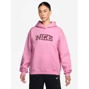 Nike Суитшърт w nk stdo flc mw os lgo po hdy (im9830-621)