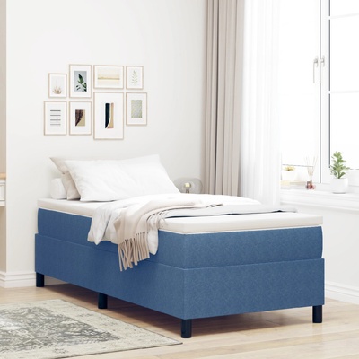 vidaXL Rám platformy Modrá textil