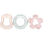 Lorelli Комплект гризалки Lorelli Baby Care - Iceberg green/Мellow rose, 3 броя (10210380005)