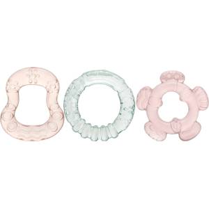 Lorelli Комплект гризалки Lorelli Baby Care - Iceberg green/Мellow rose, 3 броя (10210380005)