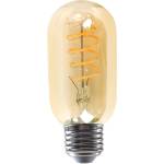 Rábalux Филаментна LED крушка, E27 T45, 4W, 250lm, 3000K, кехлибарен цвят - 79008 (79008)