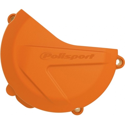 POLISPORT kryt spojkového víka KTM XC/SX 125/200 16-17, EXC/XC-W 17-19, HUSQVARNA TC/TE/TX 125/150 17-19 oranžová