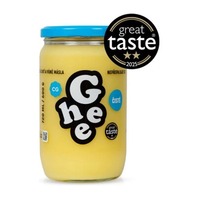 České Ghíčko Ghee přepuštěné máslo 590g čisté