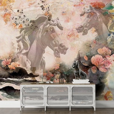 Art gift Фототапет - Мраморни коне