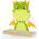 Bestent Стенен рафт Little Draco (Polka HDF dragon)