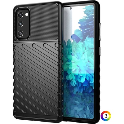 Samsung Galaxy S20 FE 5G/Fan Edition 5G/S20 FE/Fan Edition Удароустойчив Twill Texture Калъф и Протектор