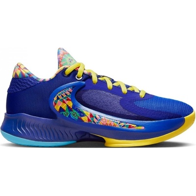 Nike Freak 4 SE Jnr basketbalové boty Royal/Gold – Zboží Dáma