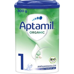 Aptamil Мляко за кърмачета Aptamil - Organic 1, 0-6 месеца, опаковка 800 g (4NCMIMLAP00O10800D) - baby
