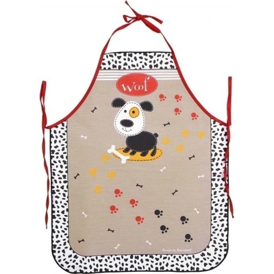 Forbyt Zástěra dětská Pejsek béžová