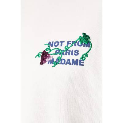 Drôle de Monsieur тениска мъжка от памук Vine Embroidered Slogan (L.TS327.CO248)