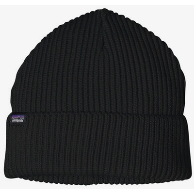 Patagonia Fishermans Rolled beanie čierna