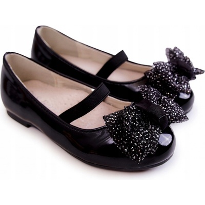 Dětské Lakované balerínky s mašličkou