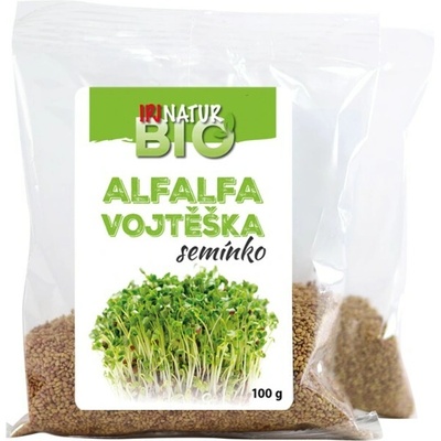 IPJ NATUR Alfalfa BIO semínka na klíčení 100 g