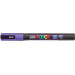 uni Декоративен маркер, 0, 9-1, 3 мм, UNI "Posca PC-3ML", лъскав лилав 285353000 (285353000)
