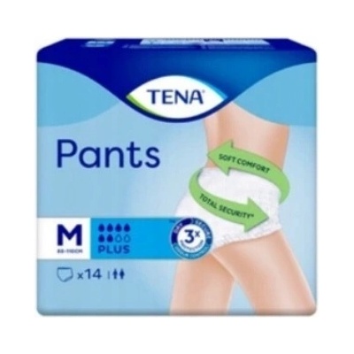 Tena Pants Plus M bílé 14 ks – Zboží Dáma
