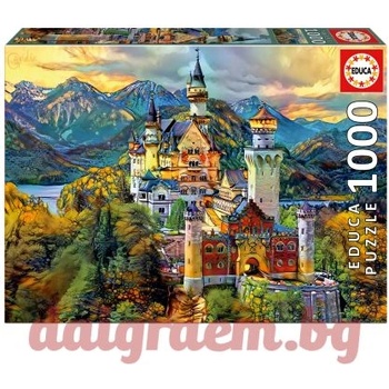Educa Пъзел educa 19933 - 1000 части - Замъкът Нойшванщайн (edu19933)