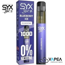 SYX Bar Zero Blueberry Ice 0 mg 1000 poťahov