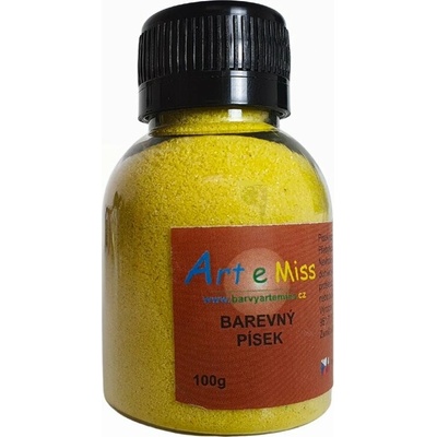Artemiss Farebný piesok žltý 110 g