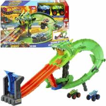 Hot Wheels Monster Trucks dráha Dračí zkáza JFR06 TV
